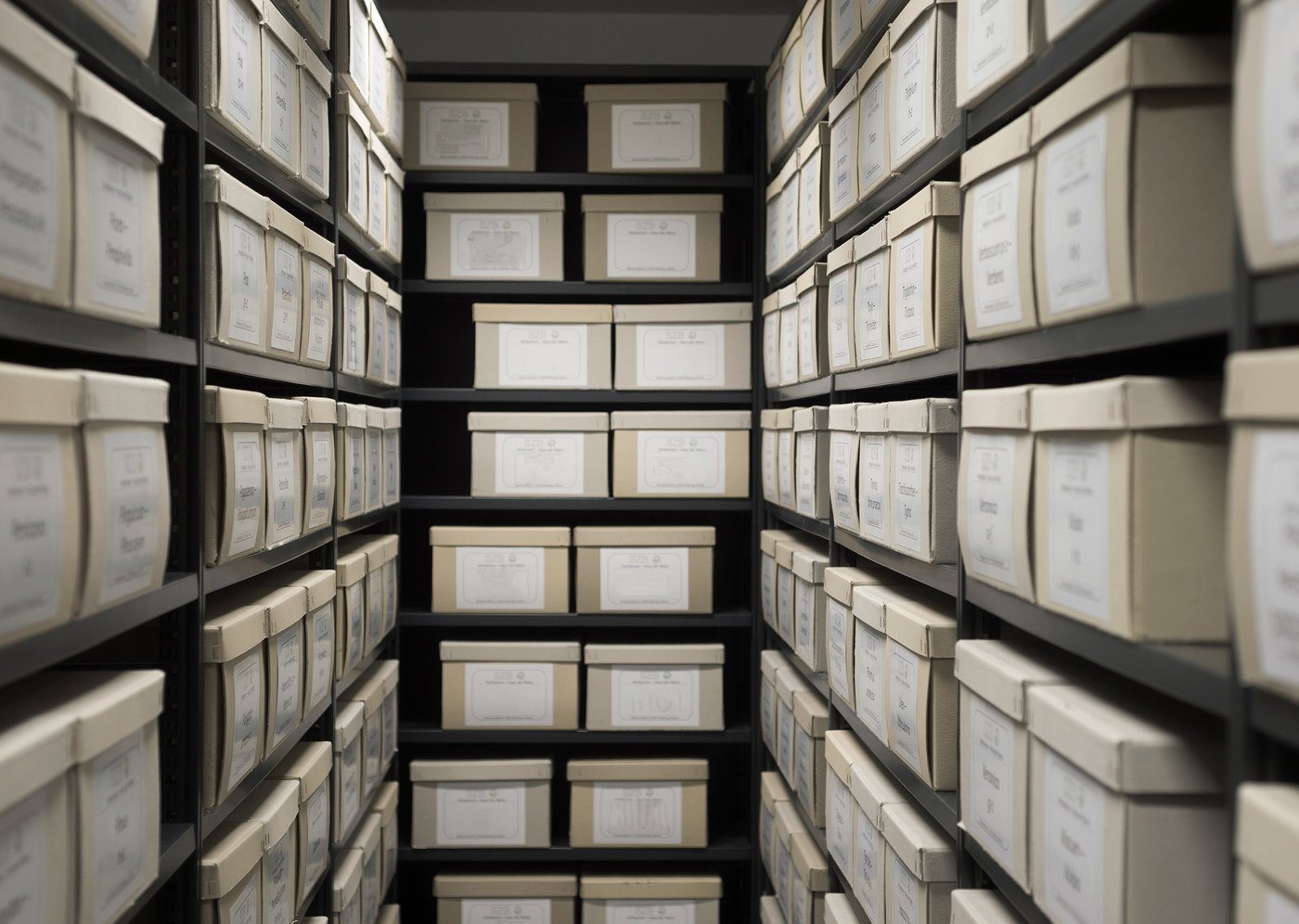 Secure business document storage