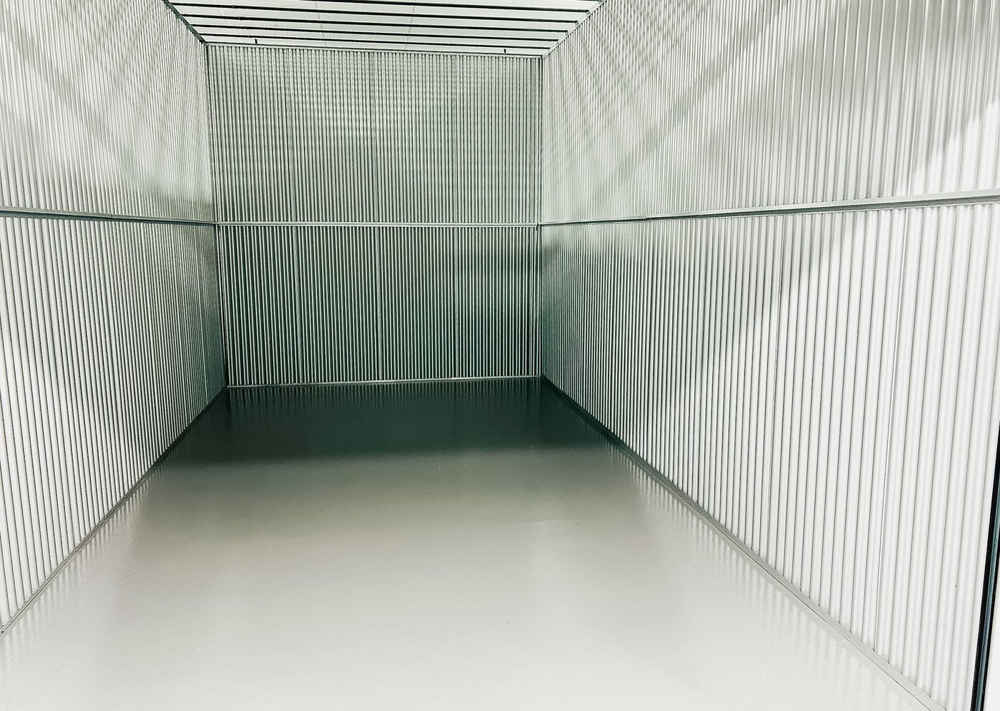 Large 10x20 indoor storage unit